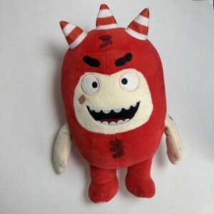 Oddbods Fuse Soft Stuffed Plush Toy 12" 30cm TV Series Red